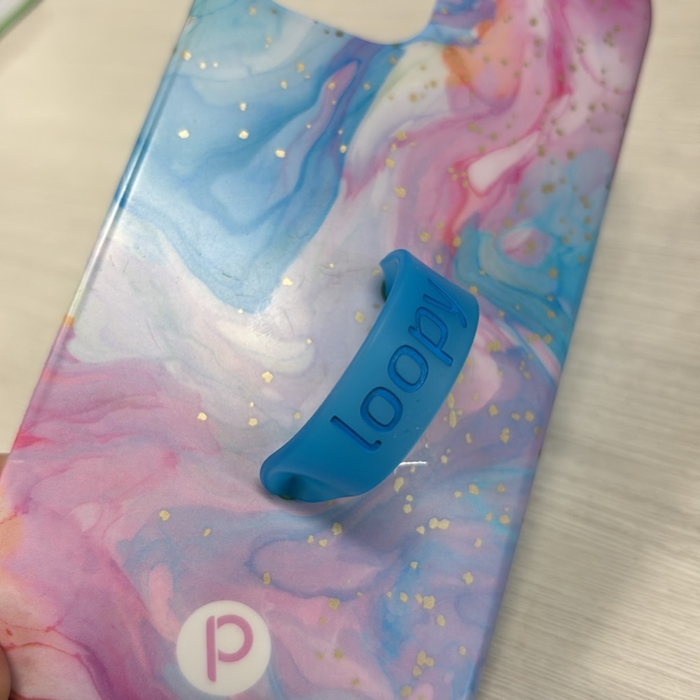Loopy Case in Cotton Candy Swirl for iPhone 12 Pro